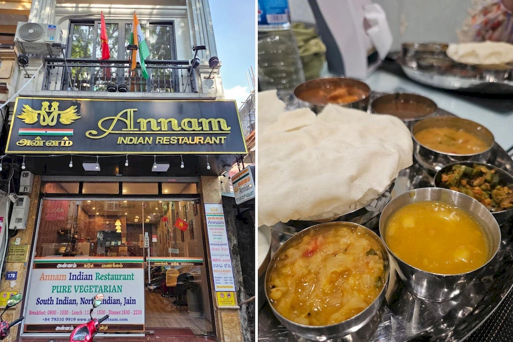 Annam Indian Restaurant is famous for its traditional menus with a variety of unique dishes
